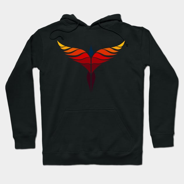 Eagle of Fire Hoodie by FAT1H